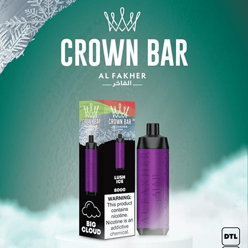 ALFAKHER CROWN BAR LUSH ICE - 8000 PUFFS — image 1
