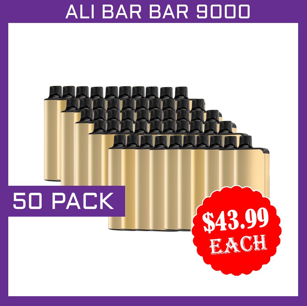 ALIBARBAR INGOT 9000 PUFFS - 50 PACK — image 1