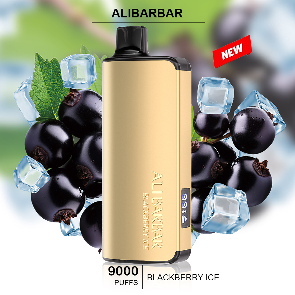 ALIBARBAR INGOT - BLACKBERRY ICE – 9000 PUFFS — image 1