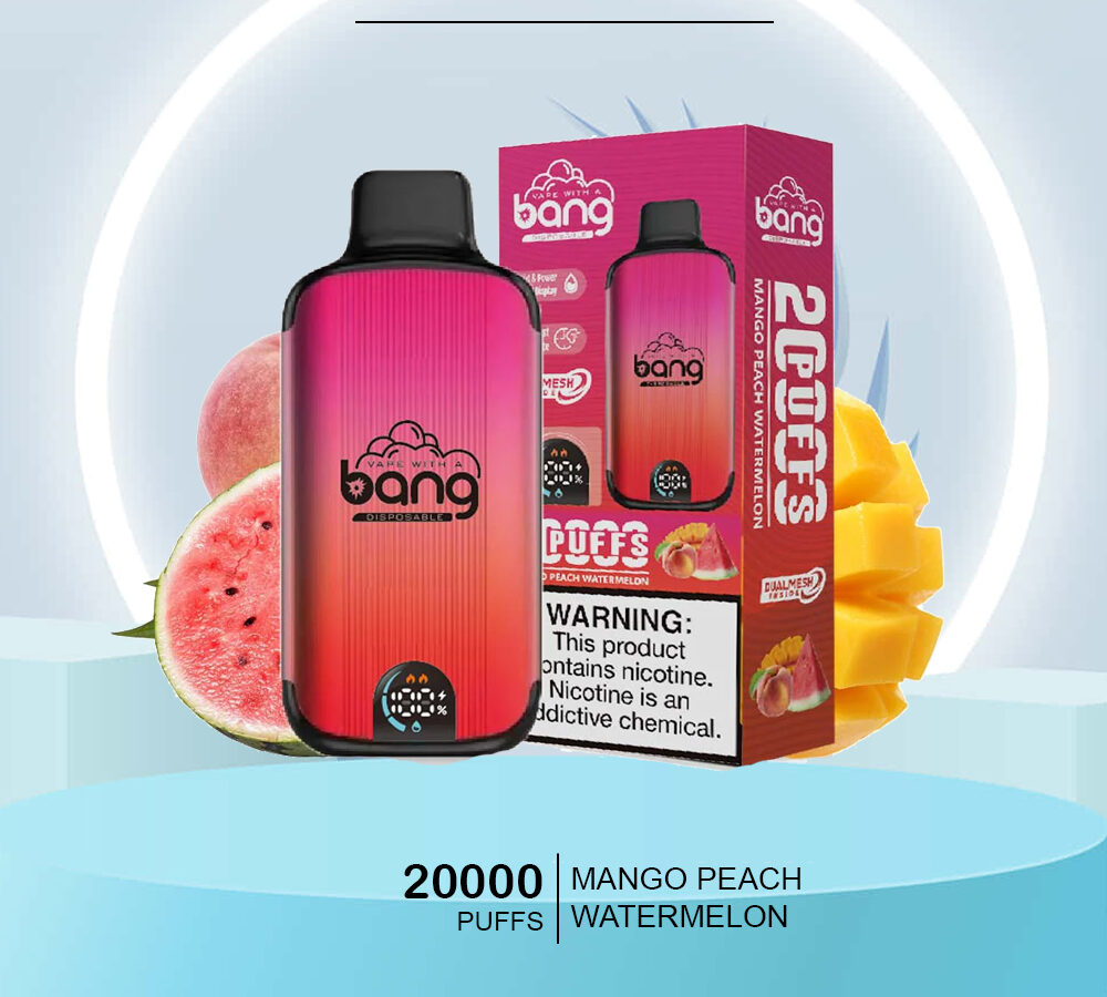 BANG - MANGO PEACH WATERMELON - 20000 PUFFS — image 1