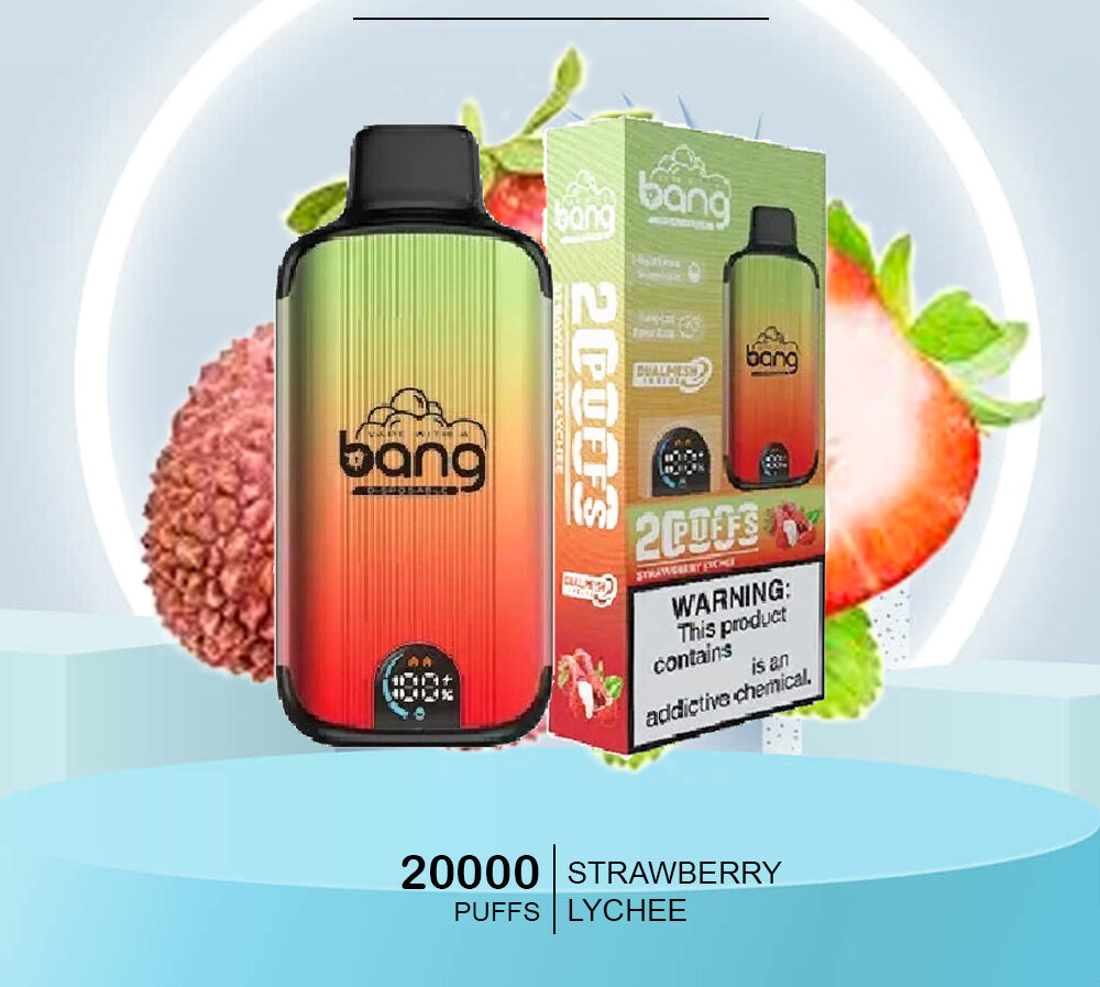 BANG - STRAWBERRY LYCHEE - 20000 PUFFS