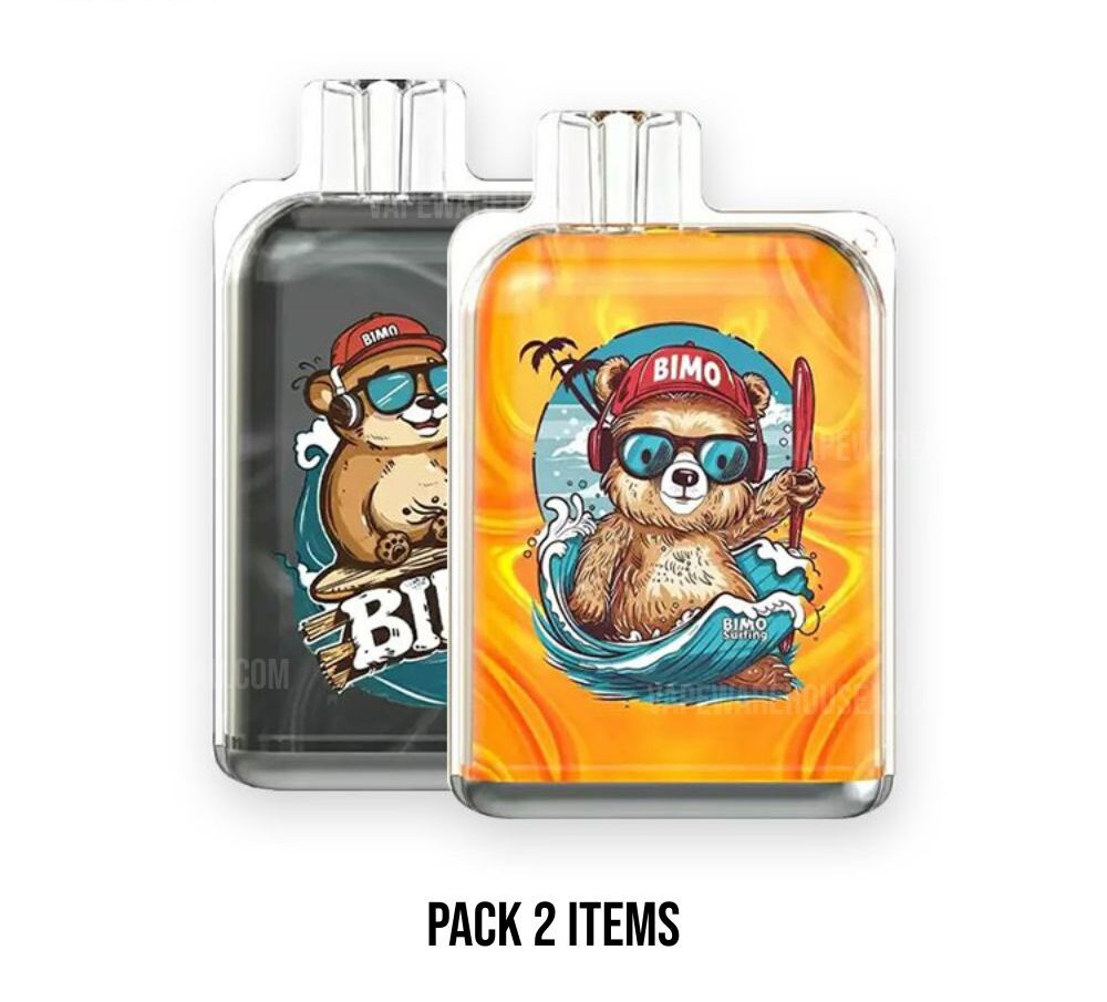 BIMO Crystal 12000 Puffs - Pack 2 items — image 1