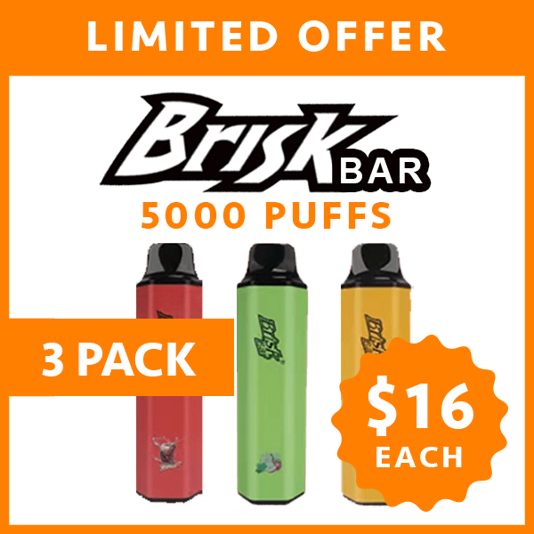 BRISK BAR – 5000 PUFFS – 3 PACK — image 1