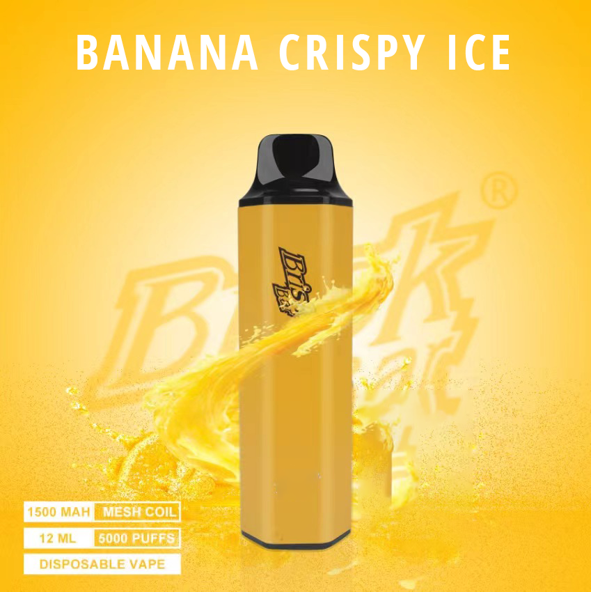 BRISK BAR BANANA CRISPY ICE – 5000 PUFFS — image 1