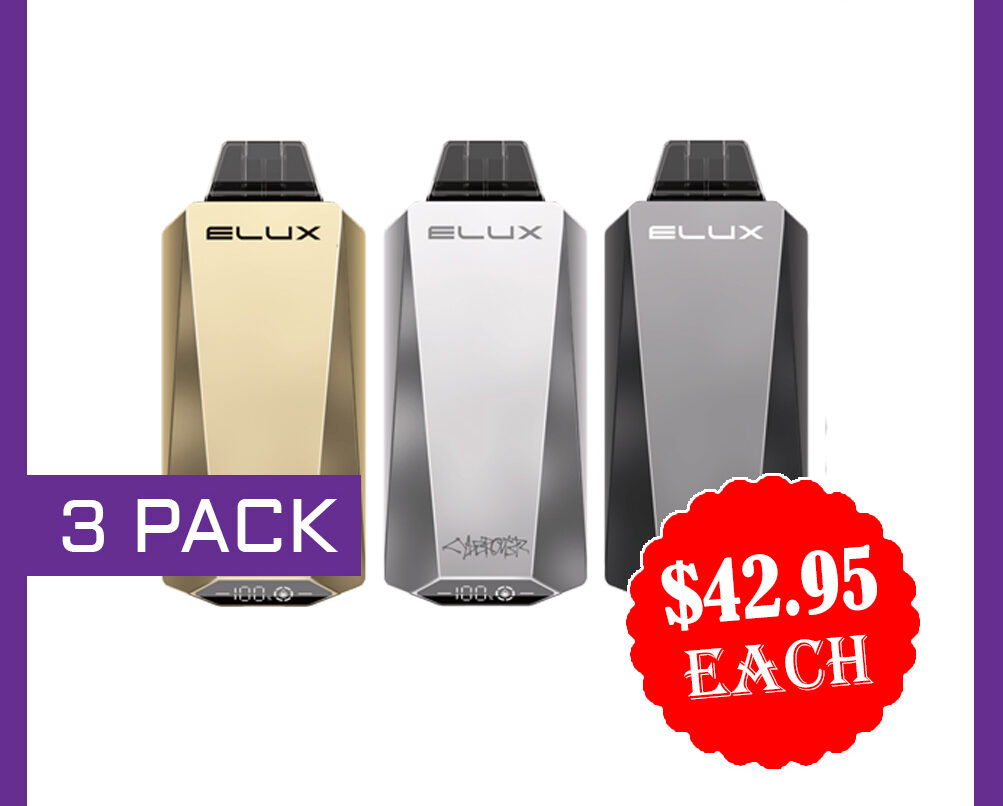 ELUX 15000 PUFFS - 3 PACK — image 1