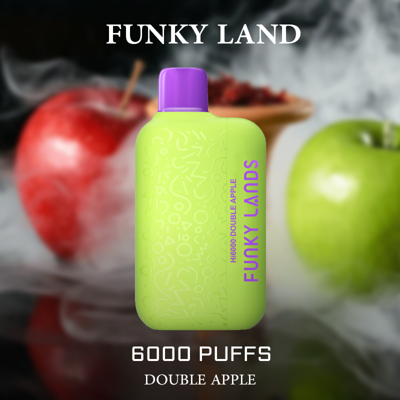FUNKY LAND DOUBLE APPLE - 6000 PUFFS — image 1