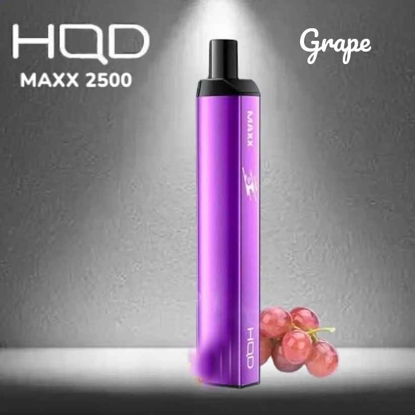 HQD MAXX GRAPE - 2500 PUFFS — image 1