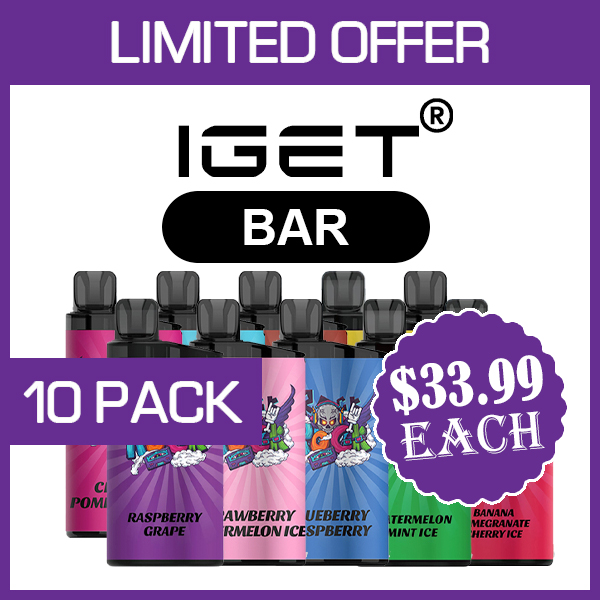 IGET BAR – 3500 PUFFS – 10 PACK — image 1