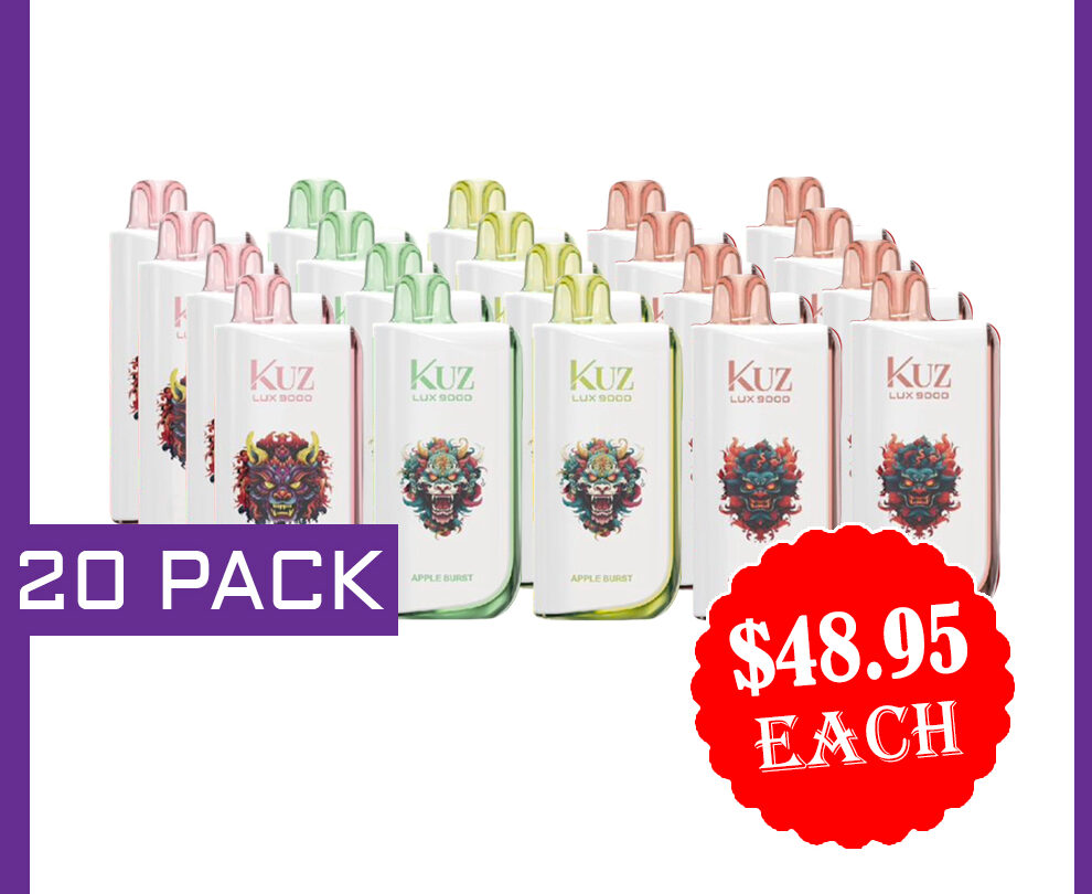 KUZ LUX 9000 PUFFS - 20 PACK — image 1