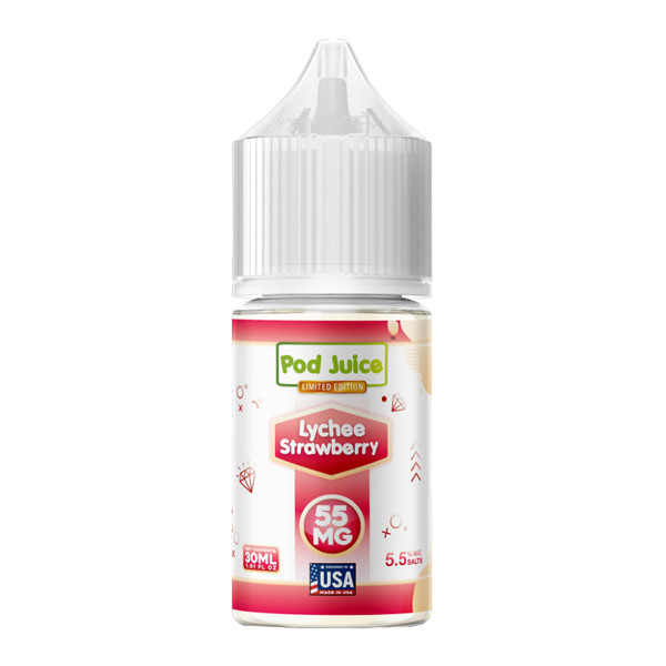 Lychee Strawberry Pod Juice — image 1