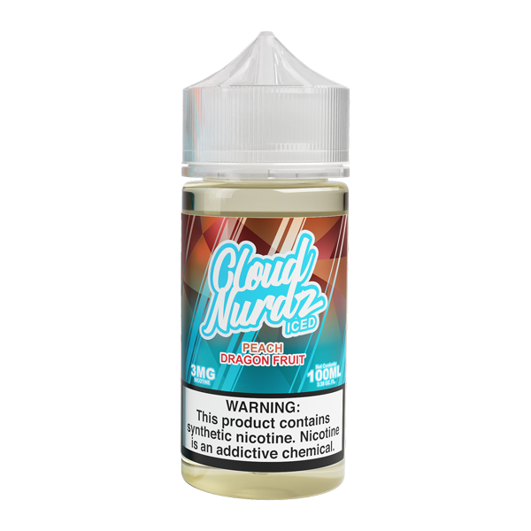 Peach Dragonfruit Cloud Nurdz Iced eJuice — image 1