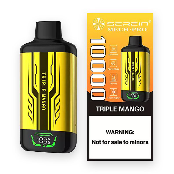 SEREIN MECH-PRO 10000 Puffs Tripple Mango — image 1