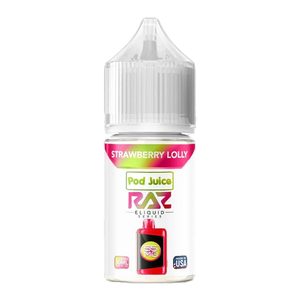 Strawberry Lolly RAZ X Pod Juice — image 1