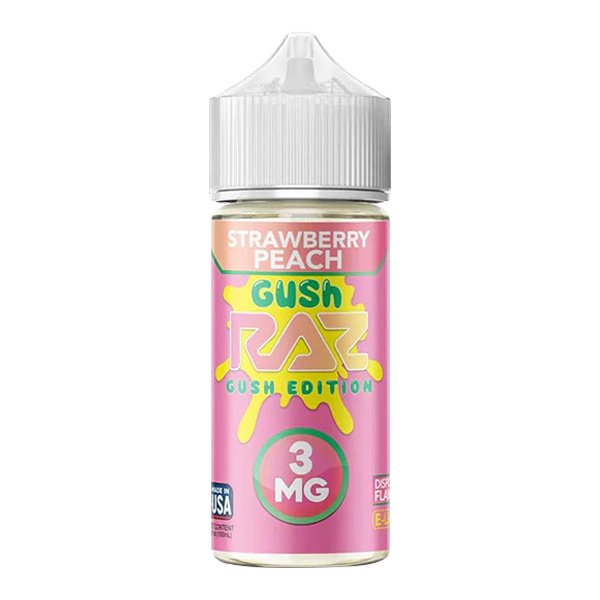 Strawberry Peach Gush RAZ X Pod Juice (100ml) — image 1