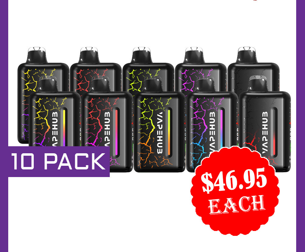 VAPEHUB 20000 PUFFS - 10 PACK — image 1