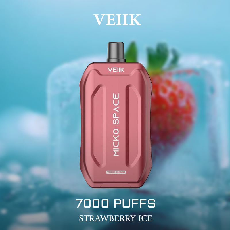 VEIIK STRAWBERRY ICE - 7000 PUFFS — image 1