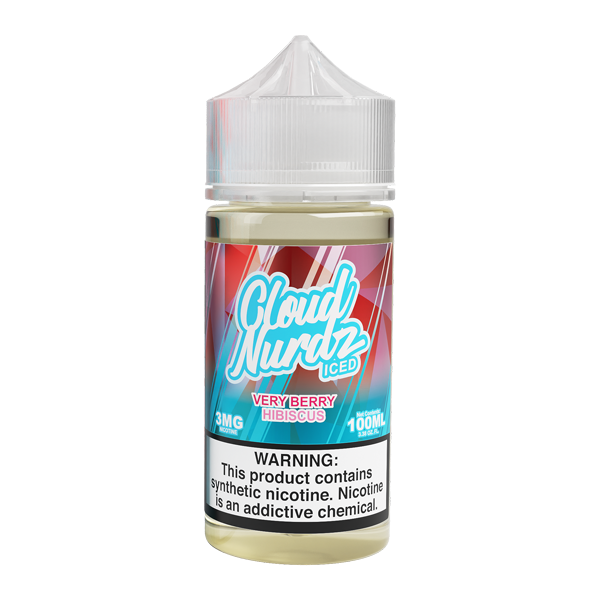 Very Berry Hibiscus Cloud Nurdz Iced eJuice — image 1