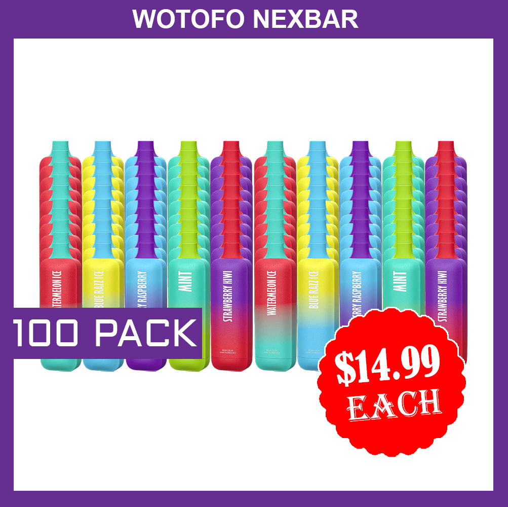 WOTOFO NEXBAR 7000 PUFFS - 100 PACK — image 1