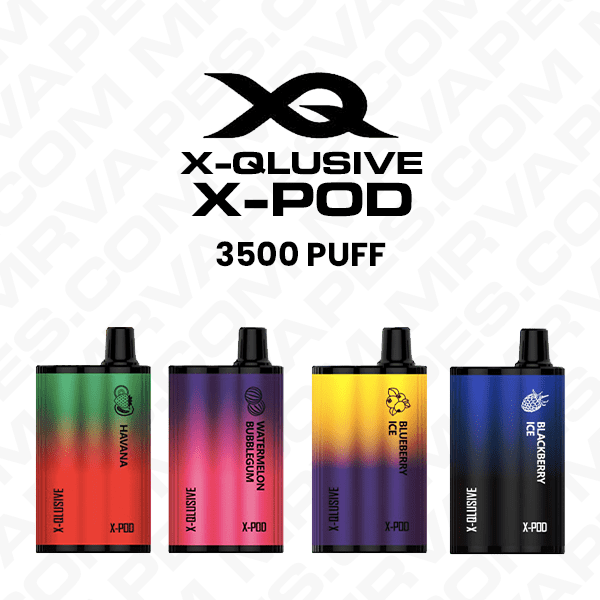 X-QLUSIVE X-POD – 3800 PUFFS – 10 PACK — image 1