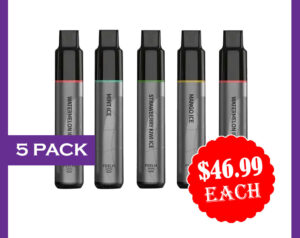 IGET HOT 5500 PUFFS - 5 PACK