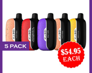 IGET MOON 5000 PUFFS - 5 PACK