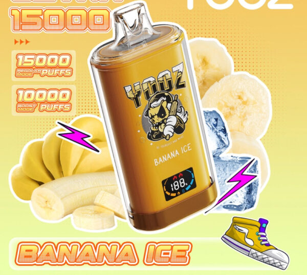 YOOZ ULTRA - BANANA ICE - 15000 PUFFS